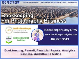 bookkeeping for photography business in DFW - Bookkeeper Lady DFW